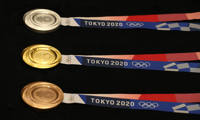 Going for gold: Tokyo unveils 2020 Olympics medal designs Going for gold: Tokyo unveils 2020 Olympics medal designs