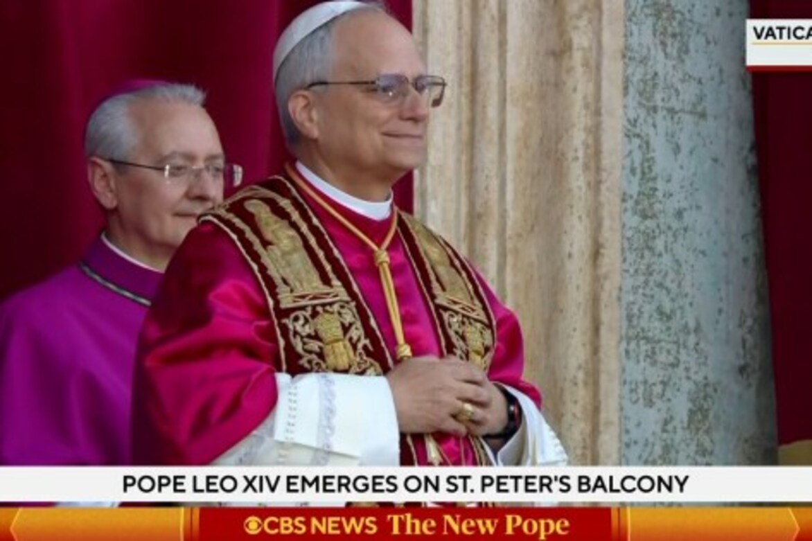 Here's How the News Networks Covered the Election of Pope Leo XIV