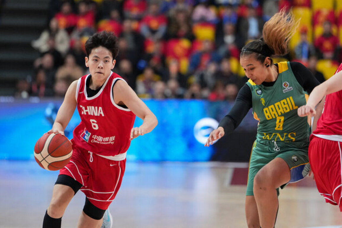 China edges Brazil as FIBA Women's World Cup qualifying prep begins