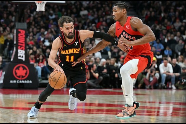Hawks have little trouble pinning Raptors with 10th straight loss