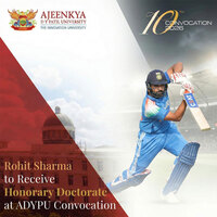 Rohit Sharma to be honoured with Honorary Doctorate by Ajeenkya DY Patil University