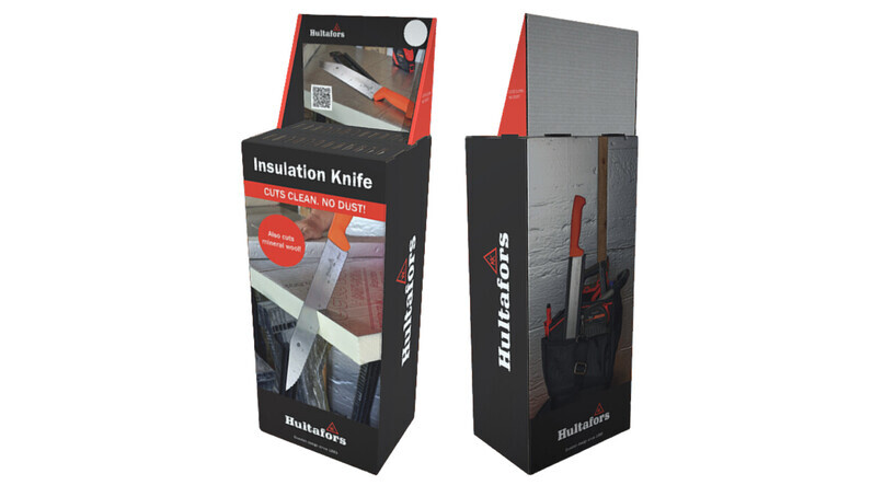 New free-standing display unit from Hultafors