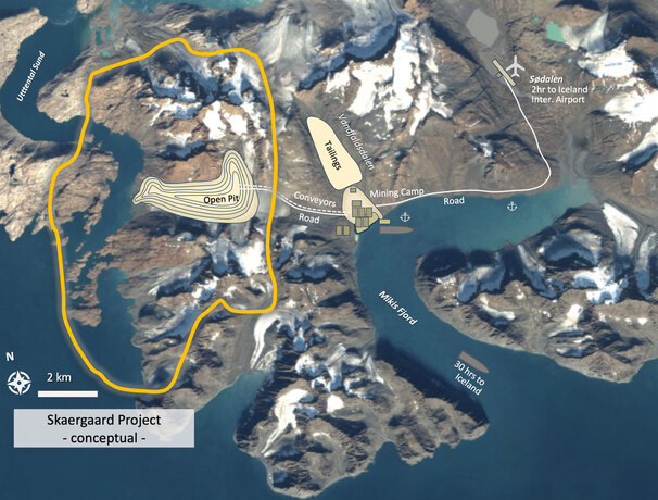 Nordisk Fundering to drill Skaergaard for Greenland Mines
