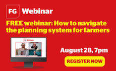 Register now for our FREE webinar: How to navigate the planning system for farmers