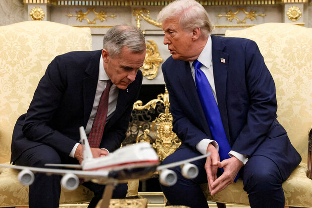 "China will eat Canada alive": Trump threatens 100% tariffs if Ottawa strikes deal with Beijing; warns 'Governor' Carney