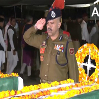 Jammu and Kashmir: Wreath-laying ceremony held for police personnel killed in Kathua encounter