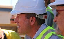  Adrian Griffin with WA's Premier Mark McGowan at Browns Range in July 2017. Photo by Karma Barndon