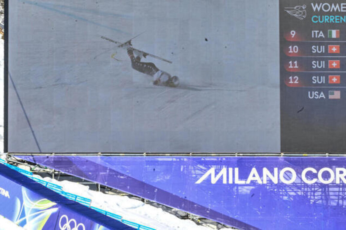 US Vonns Olympic comeback ends in dramatic downhill crash