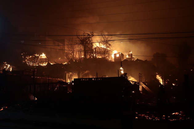 (SpotNews) CHILE-BIOBIO-FOREST FIRES