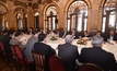  Imagem da reunião do governador Fernando Pimentel (PT) com a bancada federal mineral no Palácio das Artes