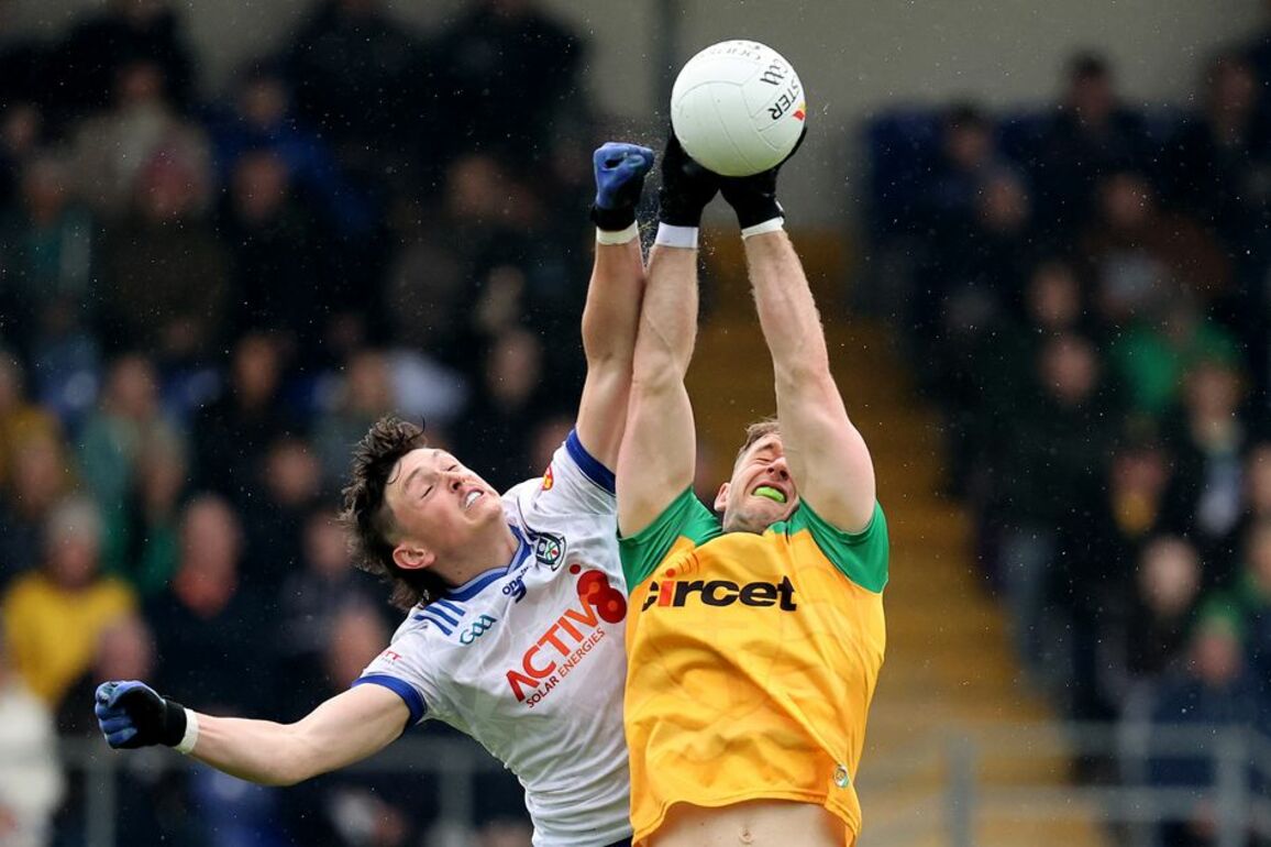 Monaghan vs Donegal LIVE score updates as Ulster champions lead 0-14 to 0-8 at half-time