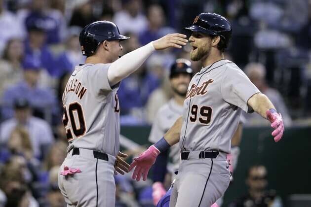 MLB roundup: Rookie Gage Workman's first HR powers Tigers past Royals