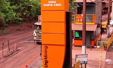 Mina Santa Cruz, em Corumbá