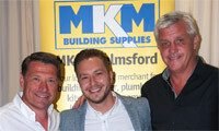 MKM hosts event with football legends and raises £5,000 for Hospice