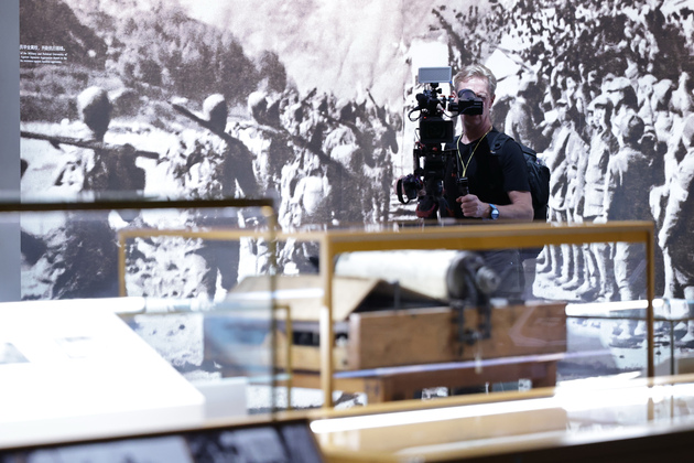 CHINA-BEJING-MUSEUM OF THE WAR OF CHINESE PEOPLE'S RESISTANCE AGAINST JAPANESE AGGRESSION-JOURNALISTS-VISIT (CN)