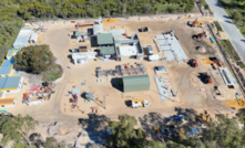 Drone shot of the Hydrogen Refueller @H2Perth site