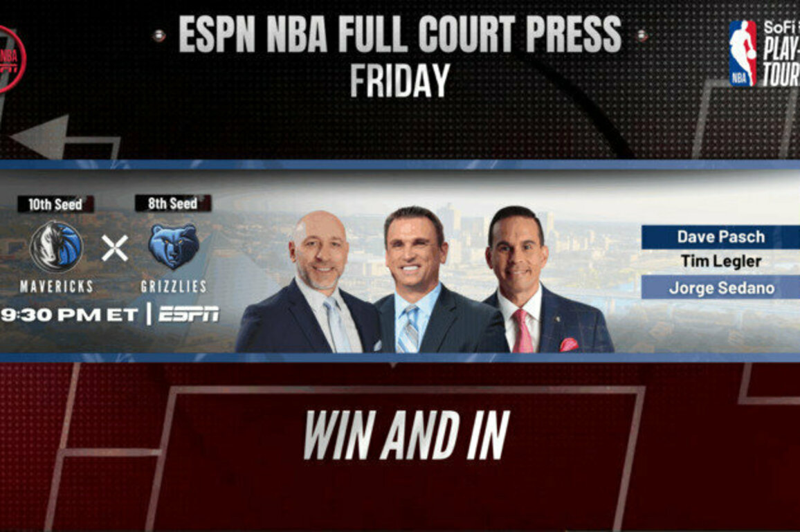 ESPN NBA Full Court Press: Dallas Mavericks and Memphis Grizzlies Meet on Friday in a 2025 SoFi NBA Play-In Tournament Matchup to Secure the Final Western Conference Playoff Spot on ESPN