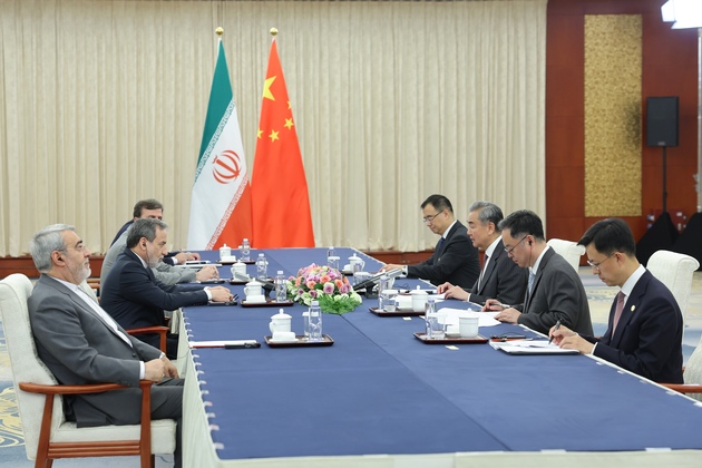 CHINA-TIANJIN-WANG YI-IRANIAN FM-MEETING (CN)