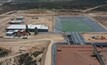  Orla Mining's heap leach pad and Merrill-Crowe plant at Camino Rojo in Zacatecas, Mexico