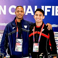 (SP)INDONESIA-JAKARTA-FOOTBALL-FIFA WORLD CUP-ASIAN QUALIFIER-INDONESIA-PRESS CONFERENCE