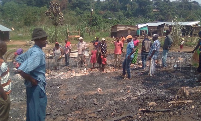 Kalangala fire destroys property worth more than sh100m Kalangala fire destroys property worth more than sh100m