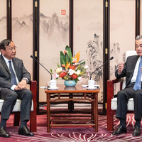 CHINA-YUNNAN-YUXI-WANG YI-CAMBODIA-MEETING (CN)