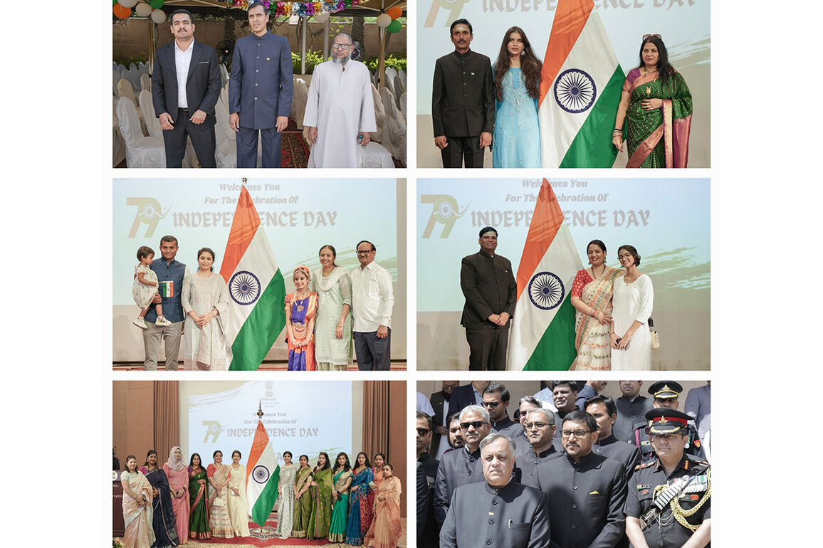 India's 79th Independence Day marked with tricolour pride in Riyadh, Dubai and New York