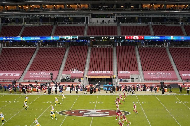 49ers need temporary home due to county sports ban
