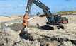  A German coastal stabilisation project benefited from versatility of a Doosan DX255NLC excavator