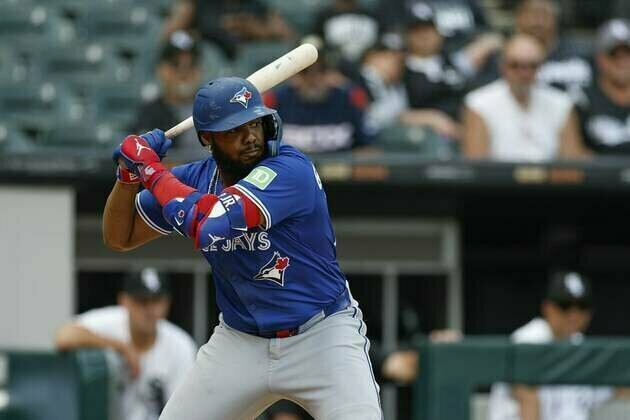 Blue Jays' Vladimir Guerrero Jr. out to add to milestone against A's