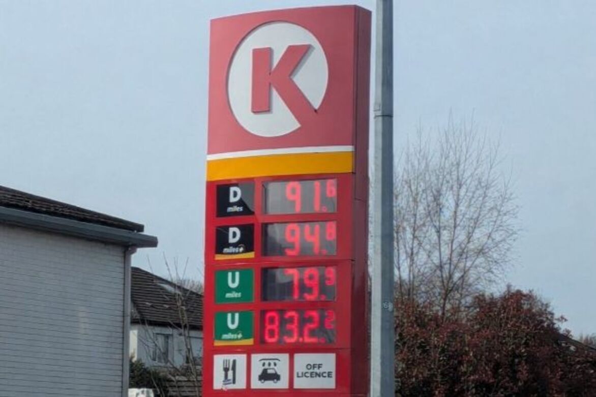 As energy prices rise in Ireland, cut in excise duty on petrol, diesel