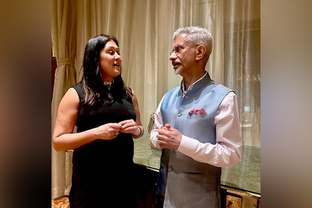 EAM Jaishankar holds talks with UK Culture Secretary Nandy on sidelines of WAVES summit