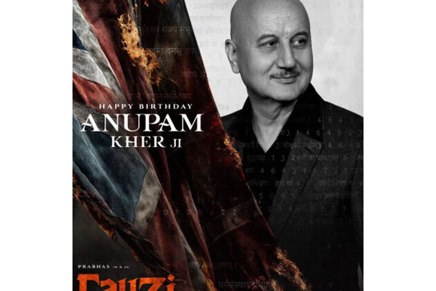 Anupam Kher joins Prabhas' 'Fauzi', makers reveal actor's poster on his 71st birthday