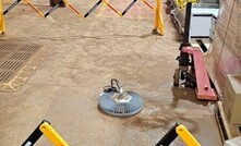 Worksafe's image of the aftermath of the incident.