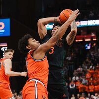 No. 14 Virginia edges Miami, extends win streak to 8