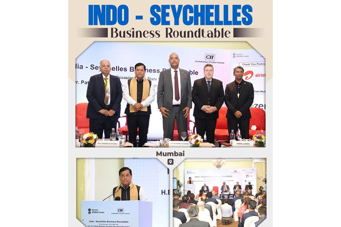 Indo-Seychelles Business Roundtable in Mumbai focuses on maritime trade, blue economy, and sustainable development