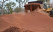 Site work at Sheffield's Thunderbird mineral sands project in the Kimberley.