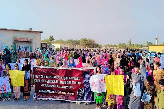 Pakistan: BYC holds protest rally against extrajudicial killing of Baloch youth
