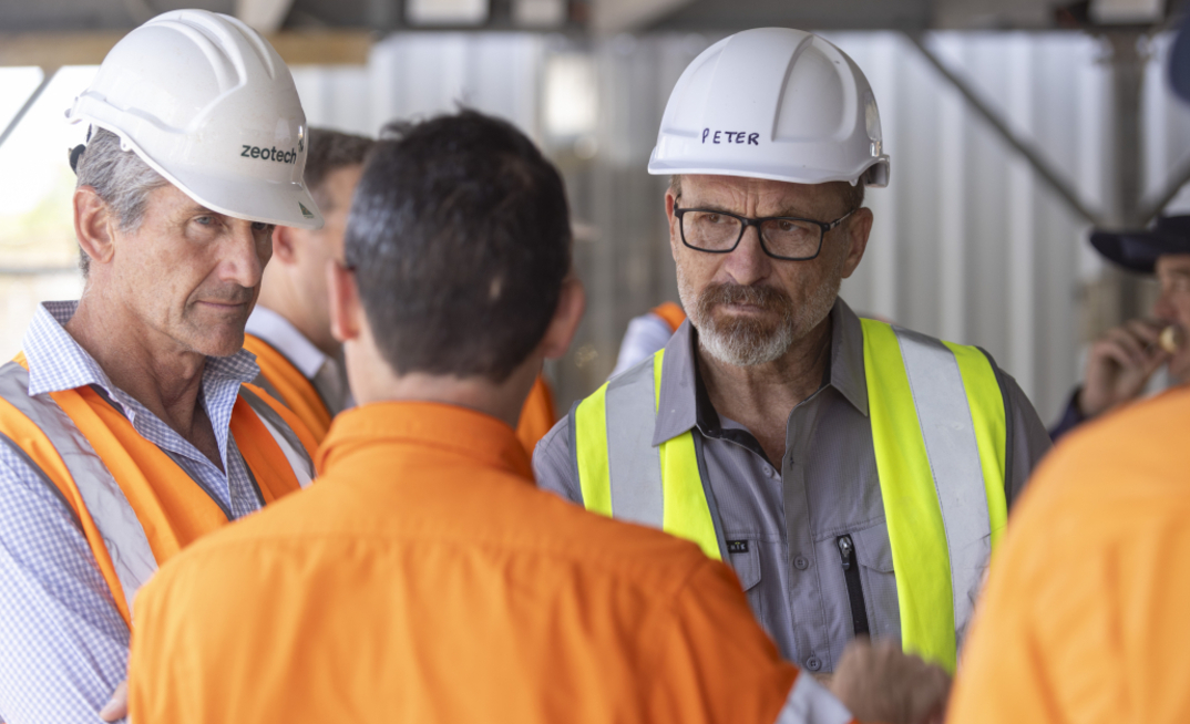 Zeotech directors at work.