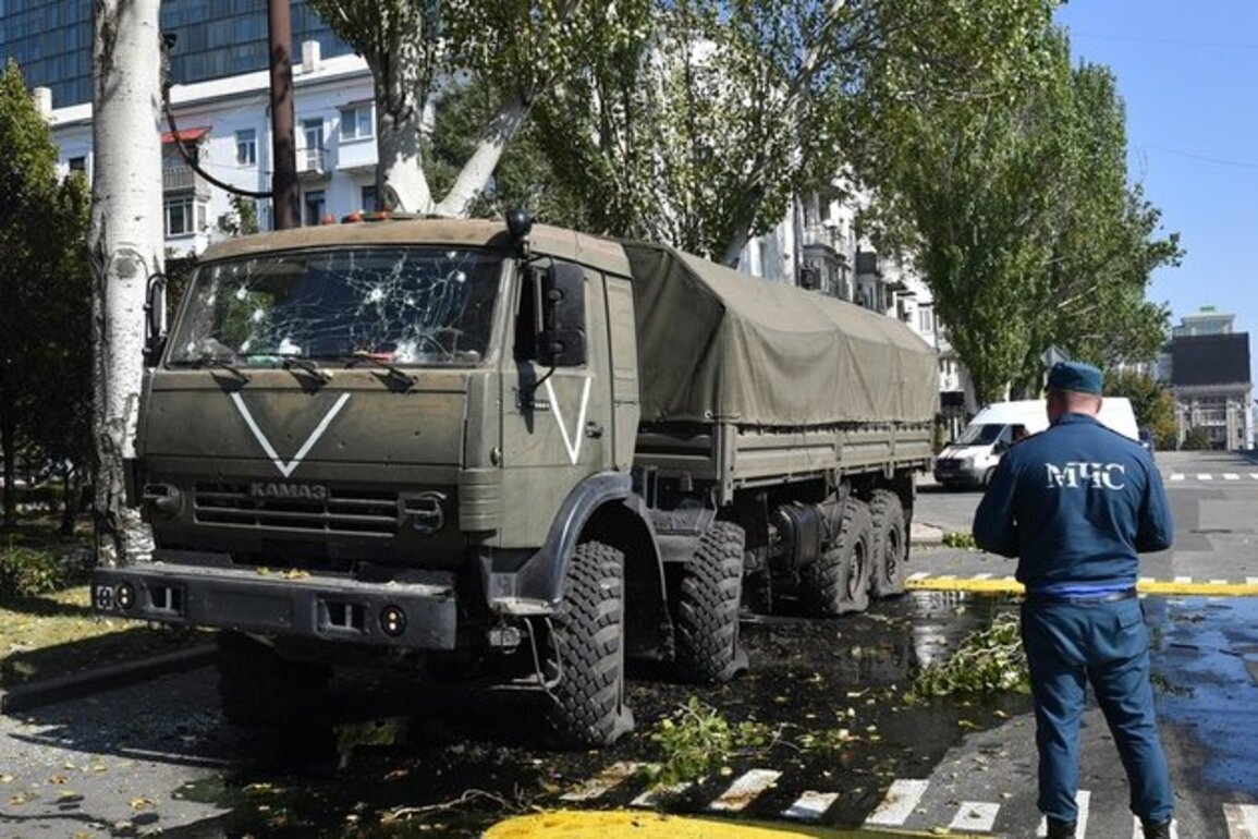 15 reported dead in Donbass collision