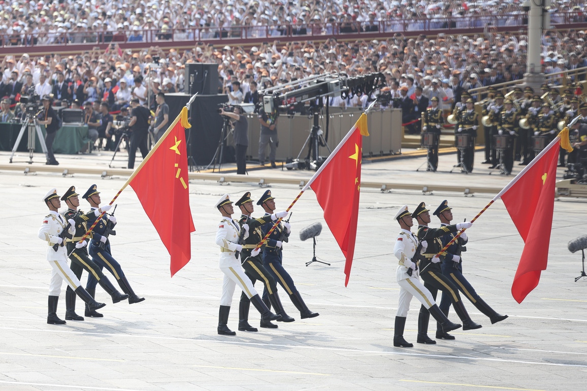CHINA-BEIJING-V-DAY COMMEMORATIONS-GATHERING (CN