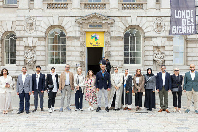 Abdulla Al Hamed visits London Design Biennale 2025