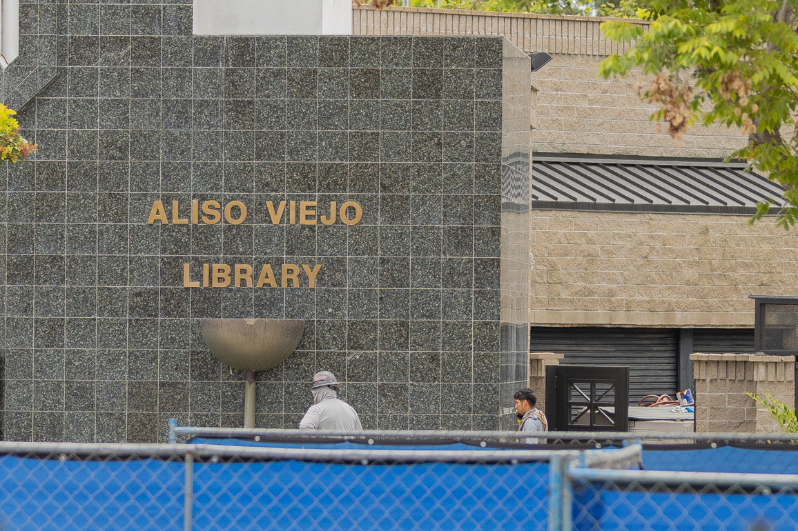 Aliso Viejo Library Remains Closed for Construction