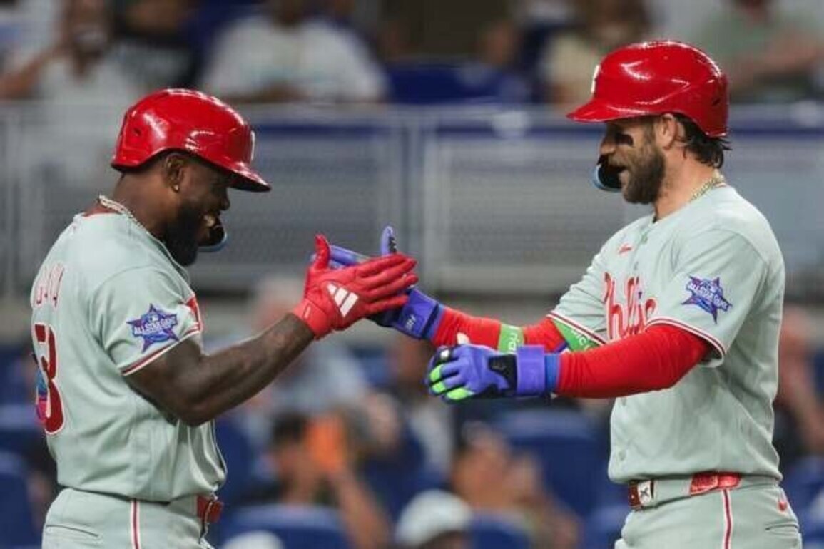 Phillies, rolling since managerial change, open set vs. A's