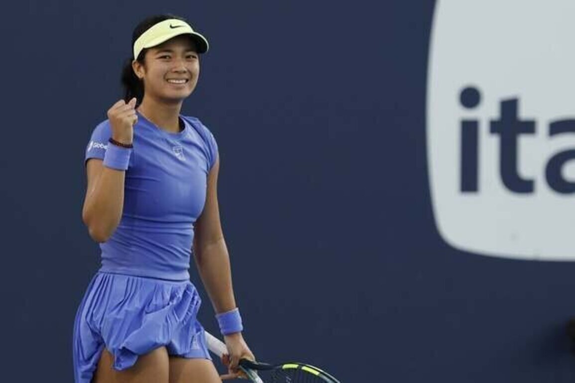 Alexandra Eala fights for victory during rain-soaked day in Rome