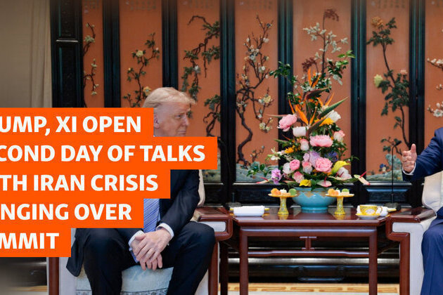 Trump Leaves Beijing After Iran War Looms Over US-China Summit