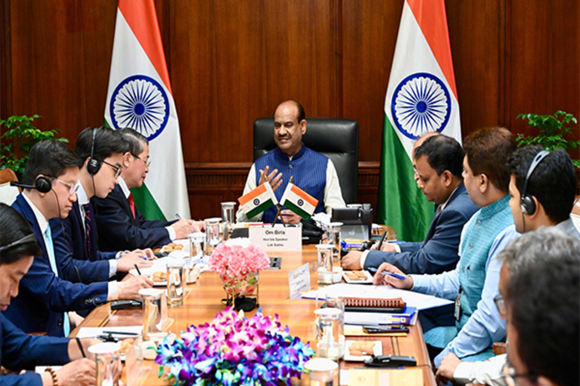 LS Speaker Om Birla meets with Vietnamese parliamentary delegation, discusses use of AI, digital technology