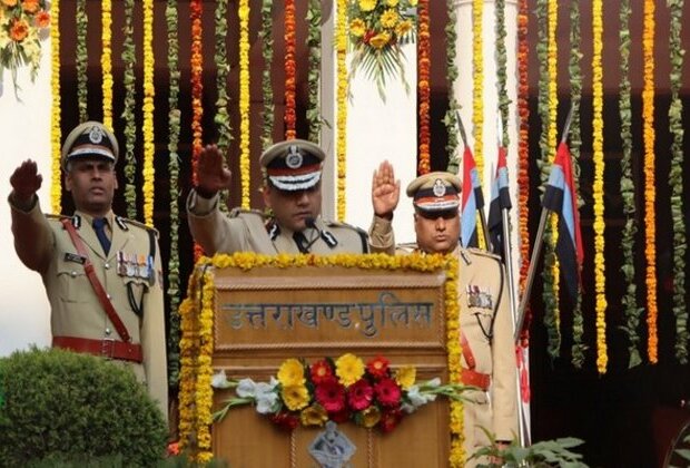 Uttarakhand DGP unfurls National Flag in Dehradun on Republic Day