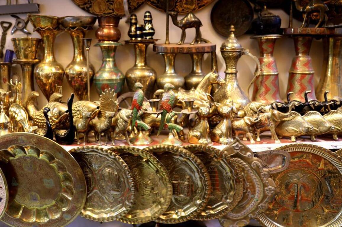 Mideast in Pictures: Baghdad's Safafeer market keeps centuries-old copper craft alive