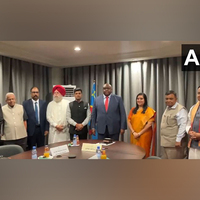 All-party delegation led by Shrikanth Shinde meets Deputy PM of Congo, President of the Senate